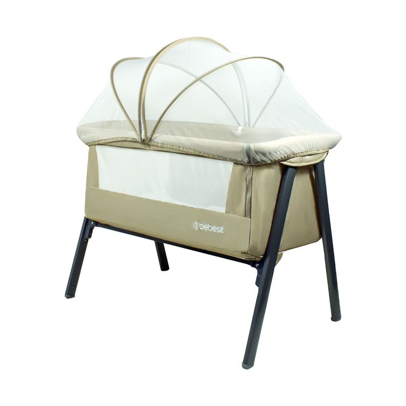 Cuna Colecho Easy LX con Mosquitero Beige-2
