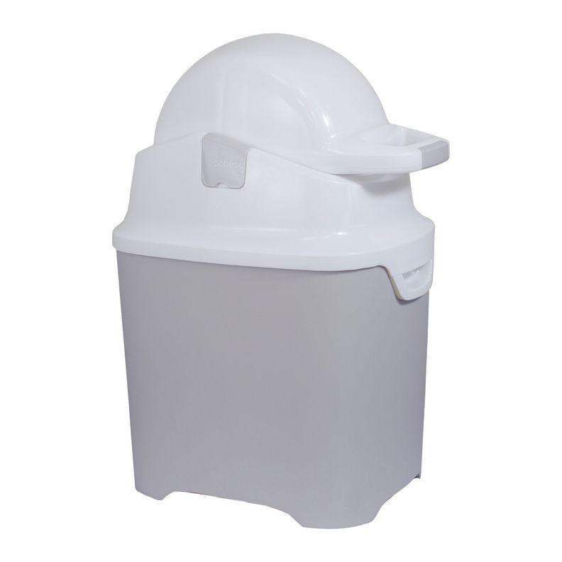 Contenedor de Pañales Plateado Bebesit-0