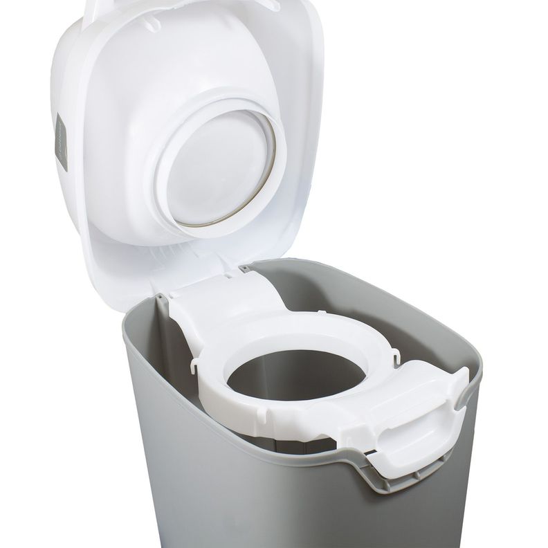 Contenedor de Pañales Plateado Bebesit-2