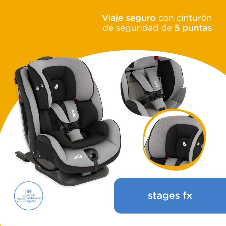 Silla de Auto Stages FX Slate Joie-3