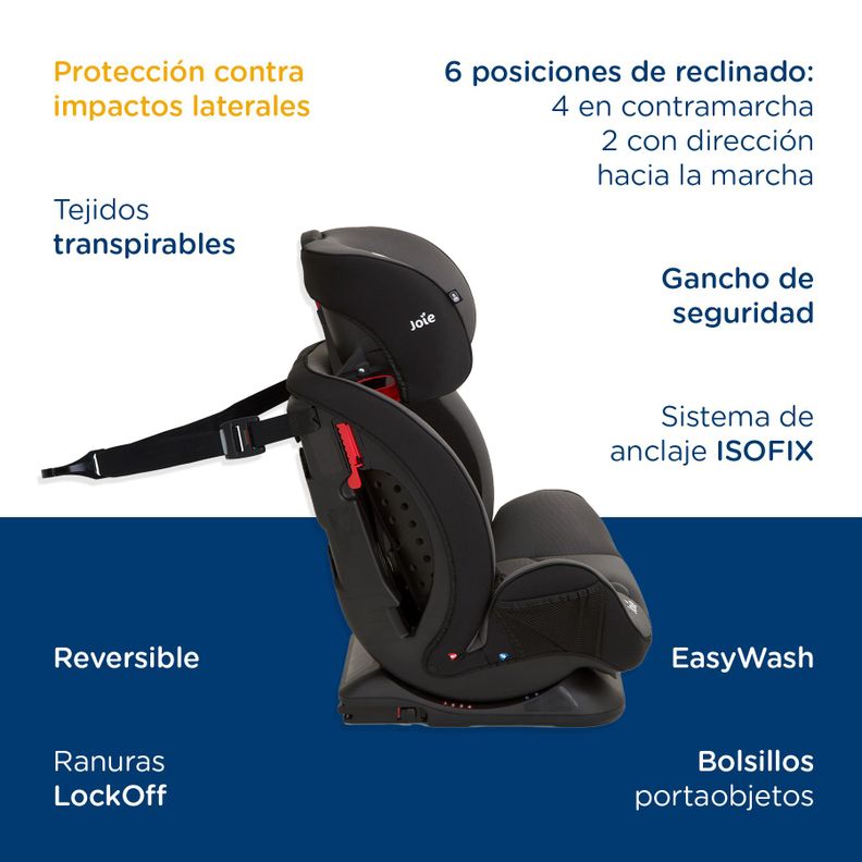 Silla de Auto Stages FX Slate Joie-7