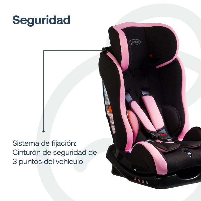 Silla Auto Orbit 1029 Rosa-4