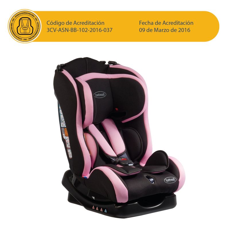 Silla Auto Orbit 1029 Rosa-9