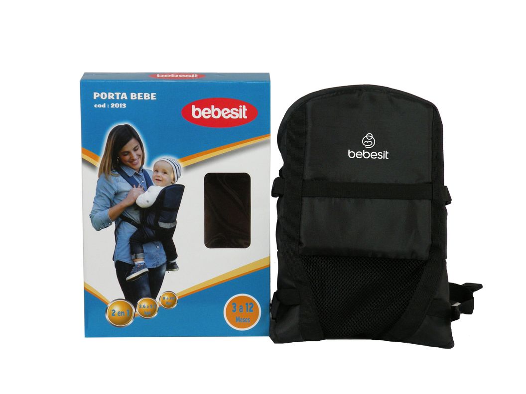 Porta Bebe 2013 Negro Bebesit-2