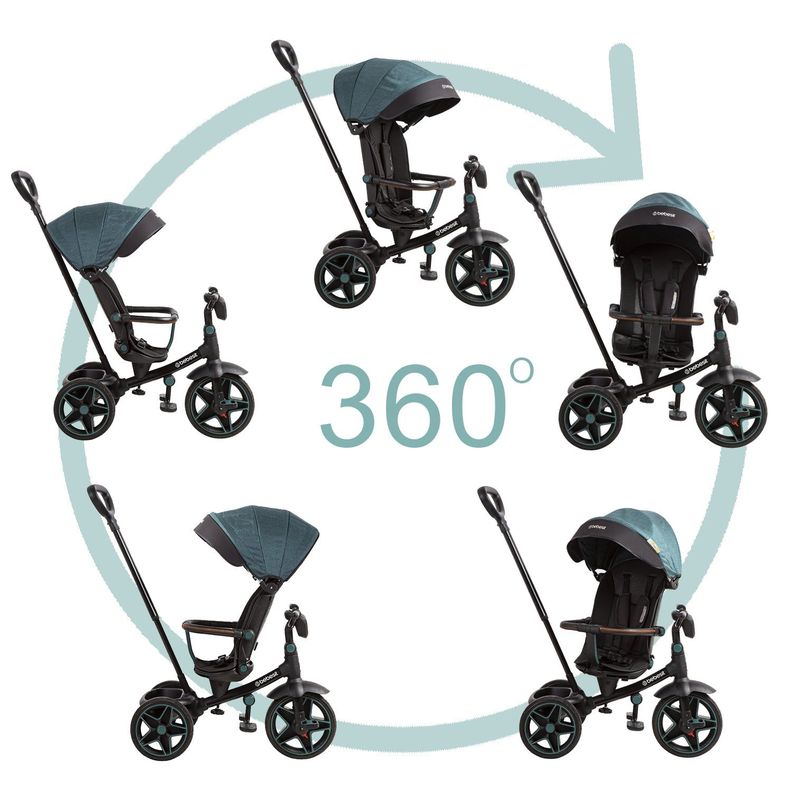Triciclo Infantil Explorer Gris Bebesit-2