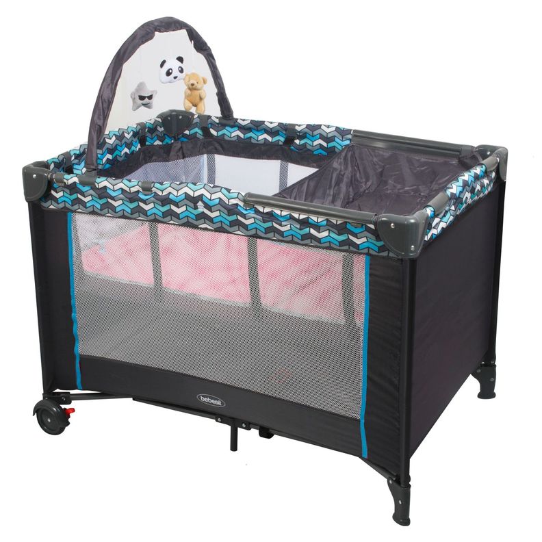 Cuna Pack and Play Sleep II Azul Bebesit-0
