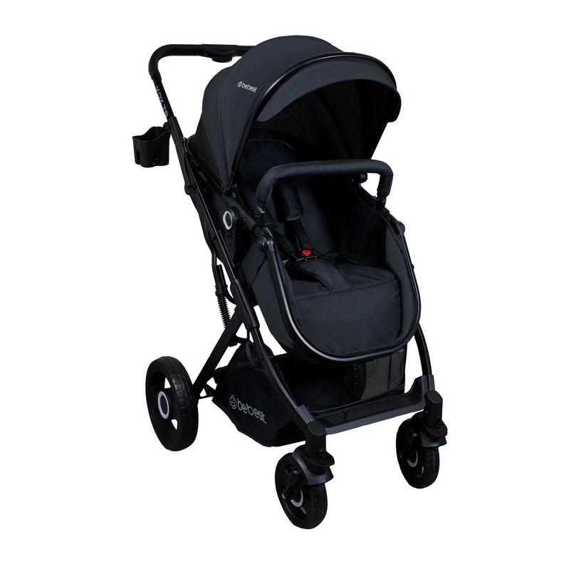 Coche Cuna Paseo Vox Negro Bebesit-0