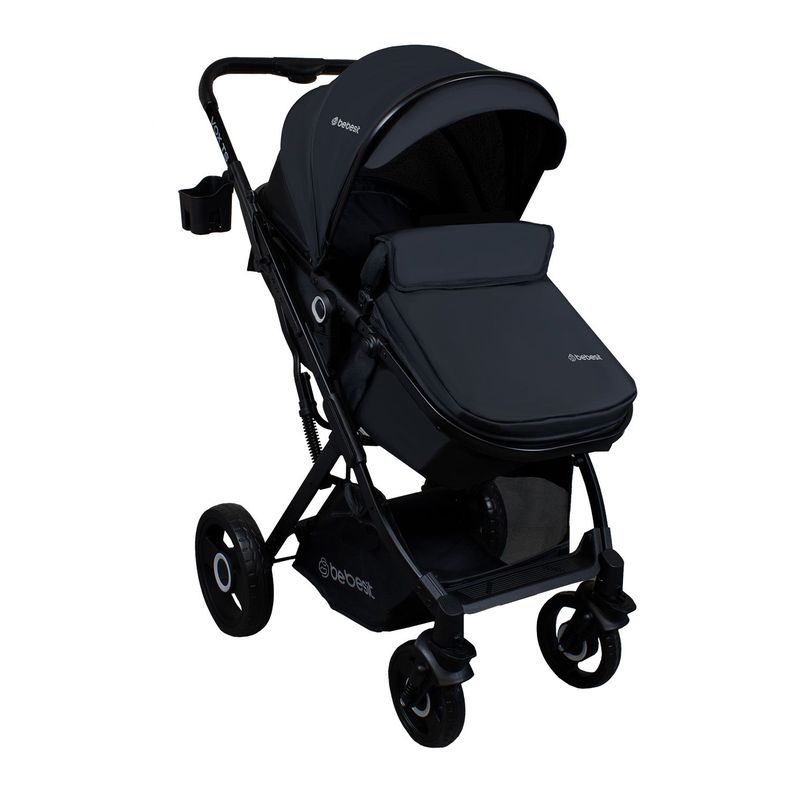 Coche Cuna Paseo Vox Negro Bebesit-1