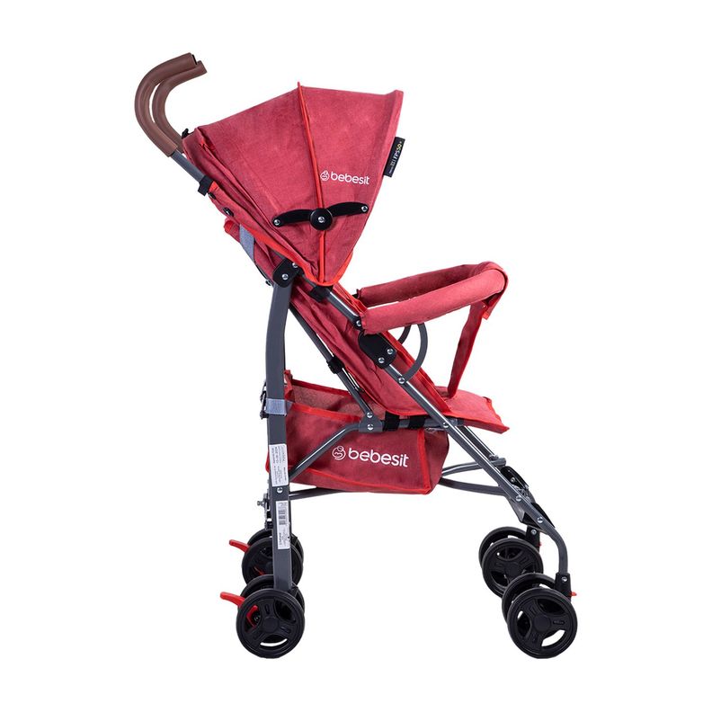 Coche Paragua Plegable Fun SX Rojo-1