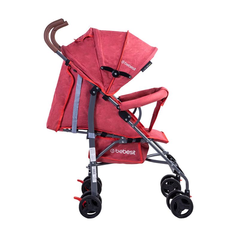 Coche Paragua Plegable Fun SX Rojo-2