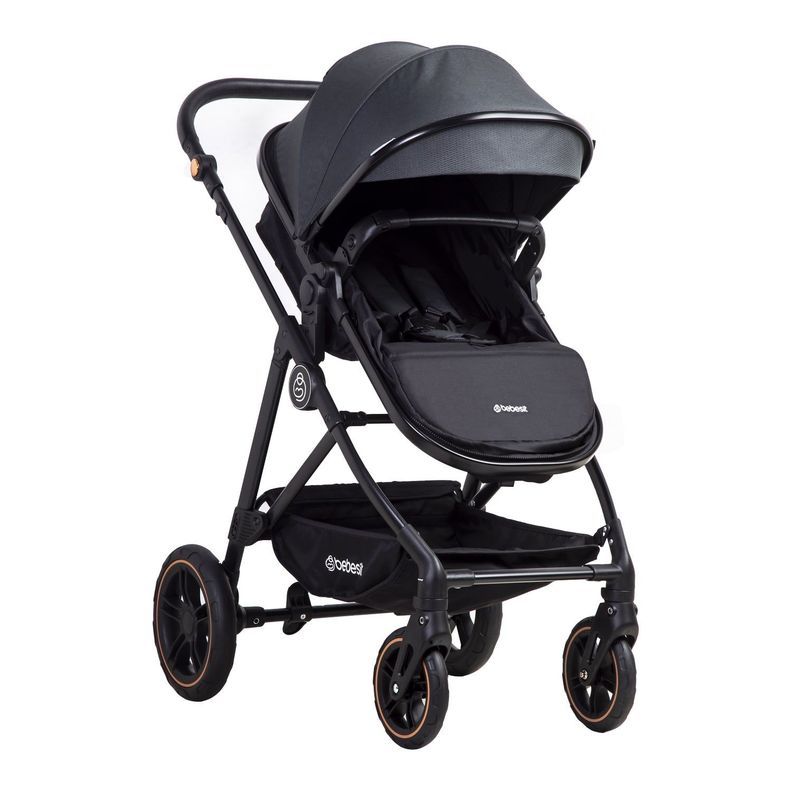 Coche Cuna Paseo Street Gris Bebesit-0