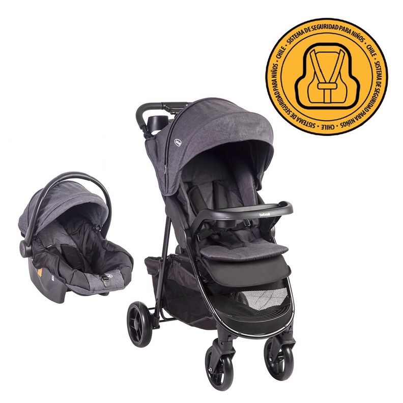 Coche Travel Sienna Gris-8