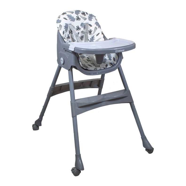 Silla de Comer Steps Gris Bebesit