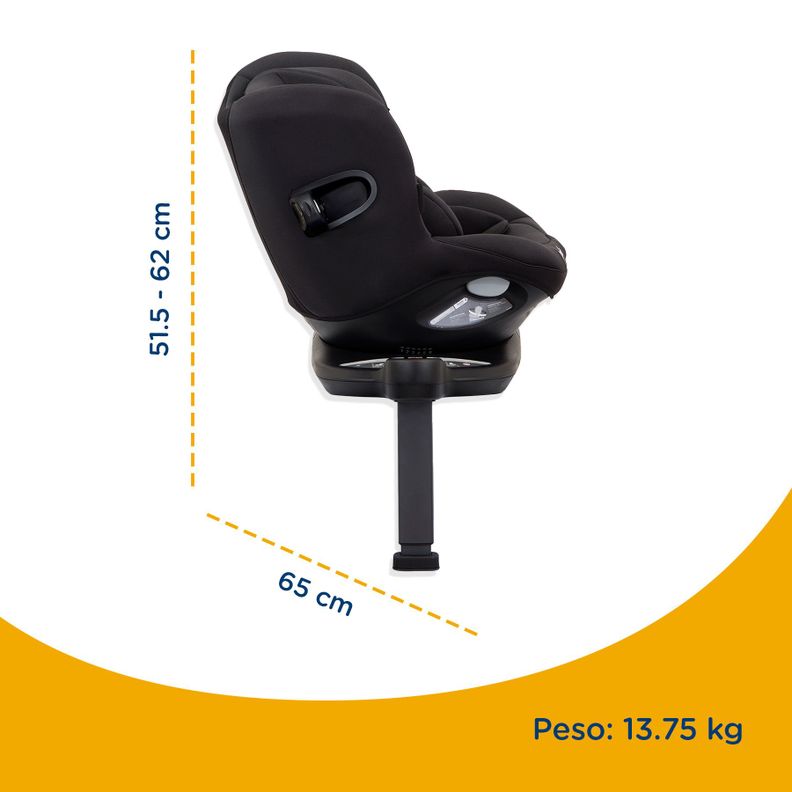 Silla de Auto Joie i-Spin 360 - Coal-9