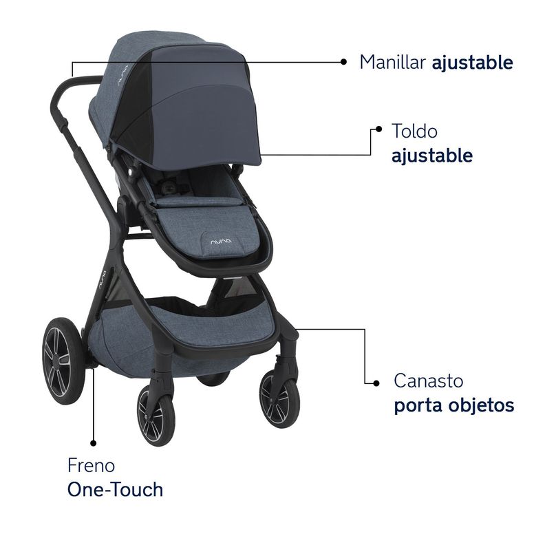 Coche paseo Nuna Demi Grow Aspen-2