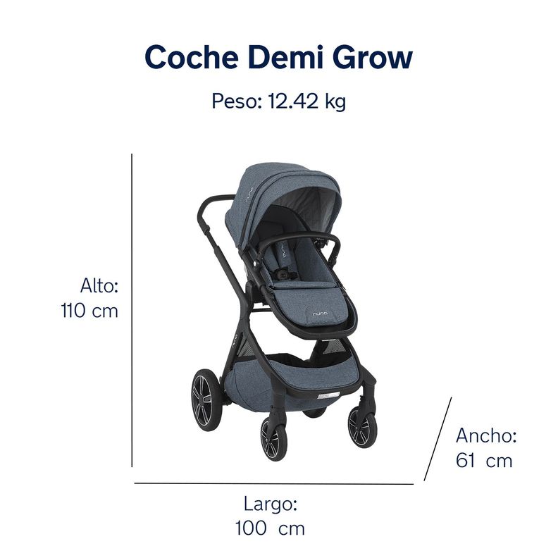 Coche paseo Nuna Demi Grow Aspen-8