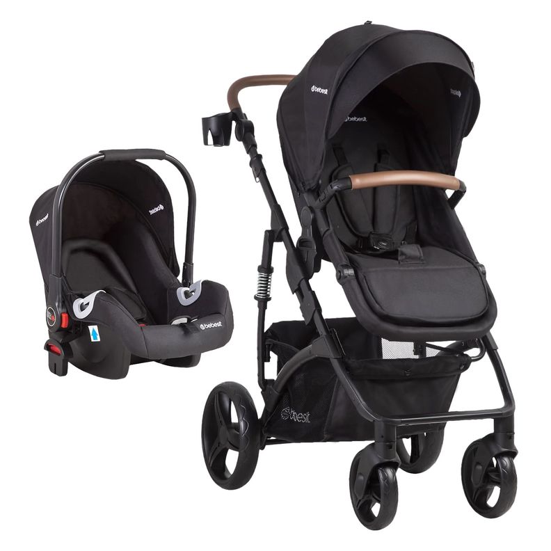 Coche Cuna Travel System Quest LX Negro Bebesit-0