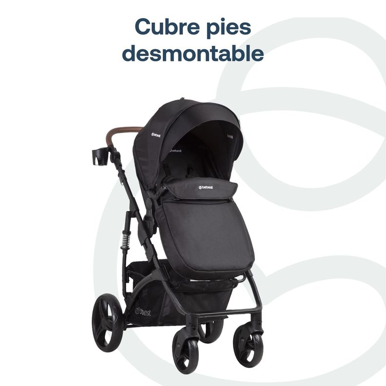 Coche Cuna Travel System Quest LX Negro Bebesit-4