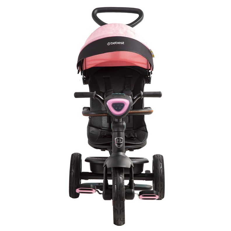 Triciclo Infantil Explorer Rosado Bebesit-3