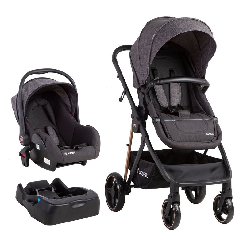 Coche Travel System Cosmos Negro-0