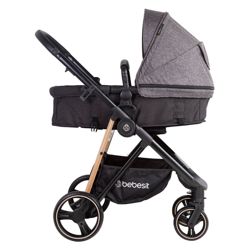 Coche Travel System Cosmos Negro-1