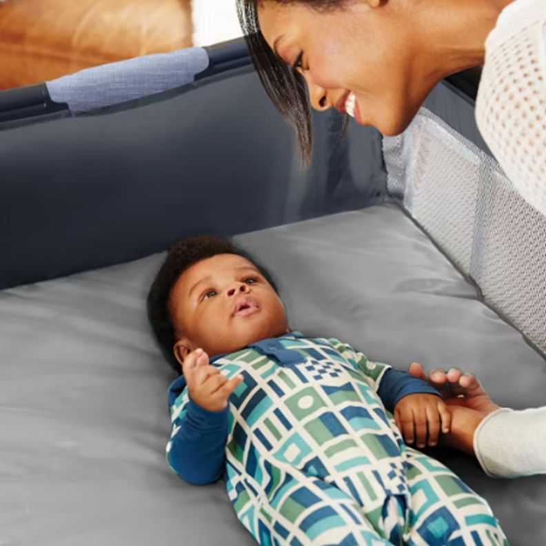 Corral Pack and Play Simple Solutions Playard Negro-2