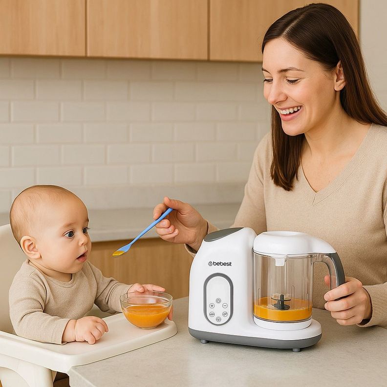 Procesadora de Alimentos Digital Bebes Bebesit-5