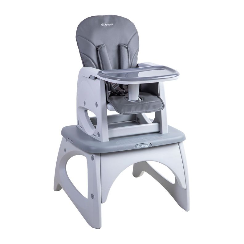 Silla de Comer Escritorio Balancin Eat&Swing Gris Bebesit-0