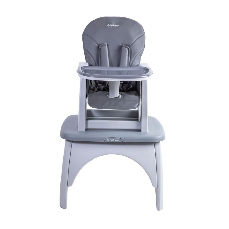 Silla de Comer Escritorio Balancin Eat&Swing Gris Bebesit-1