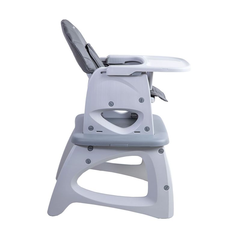 Silla de Comer Escritorio Balancin Eat&Swing Gris Bebesit-2