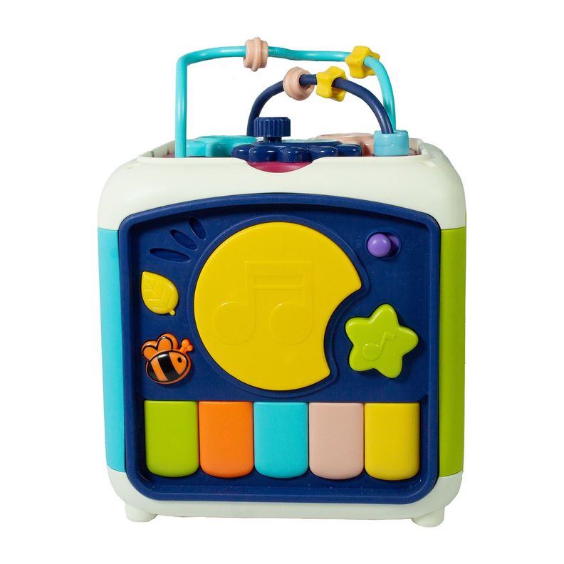 Juguete Decaedro Cubo Interactivo Montessori Aprendizaje-1
