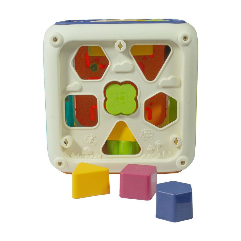 Juguete Decaedro Cubo Interactivo Montessori Aprendizaje-6