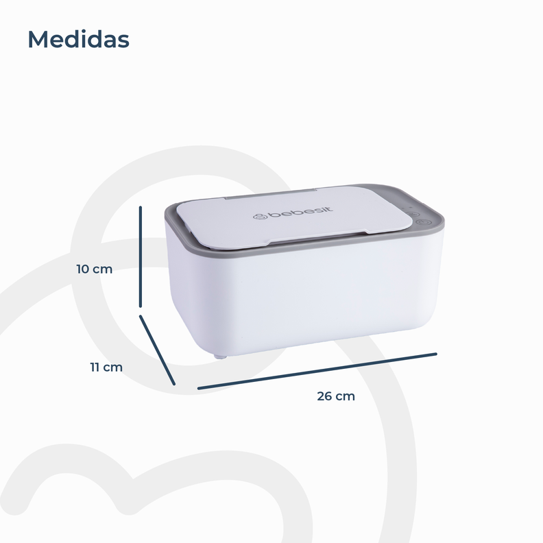 Calentador Eléctrico de Toallas Húmedas Wipes Bebesit-5
