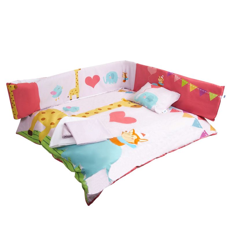 Set de Cuna Jirafa 5 Piezas Bebesit-0
