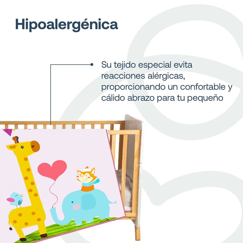 Set de Cuna Jirafa 5 Piezas Bebesit-2