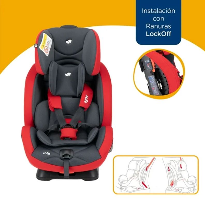 Silla de Auto Convertible Convertible Stages Red & Gray Joie-5