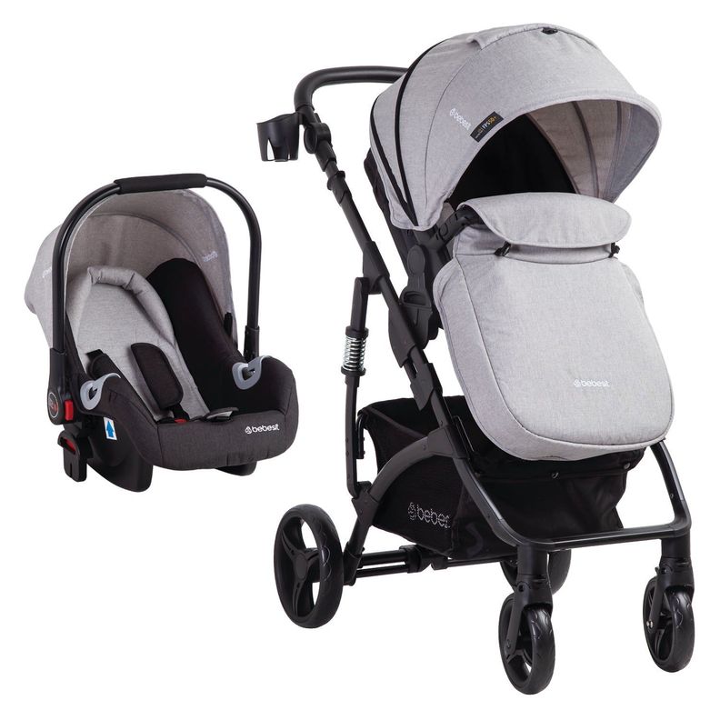 Coche Travel System Explorer LX Gris-1