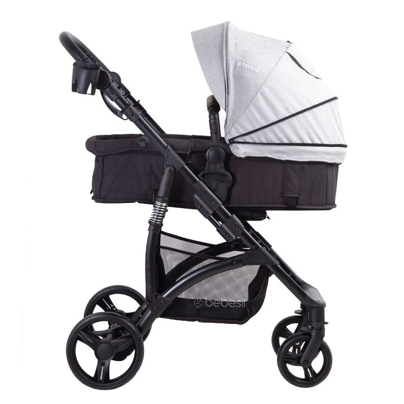 Coche Travel System Explorer LX Gris-3