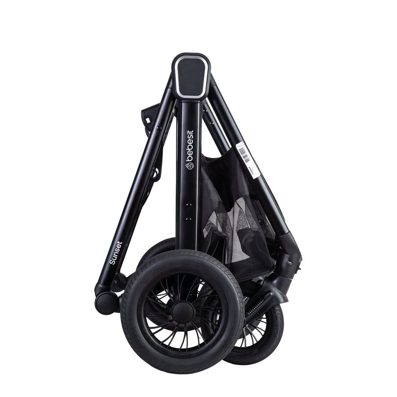 Coche Cuna Travel System Isofix Sunset Premium Negro Bebesit-5
