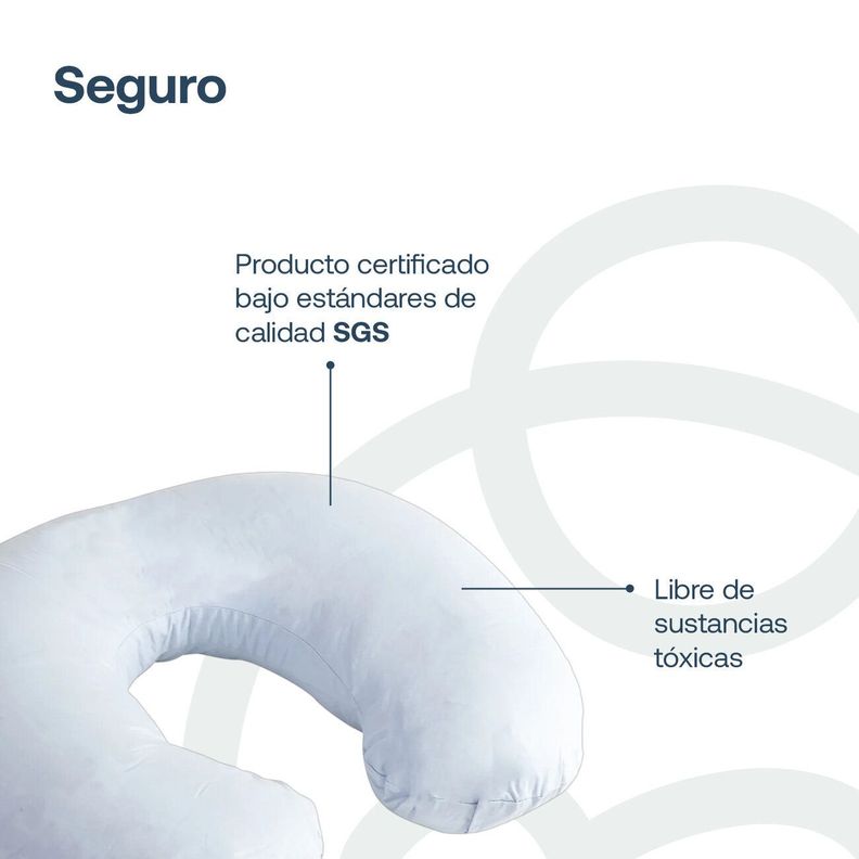 Almohada Lactancia Azul Bebesit-3