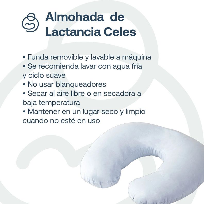 Almohada Lactancia Azul Bebesit-5