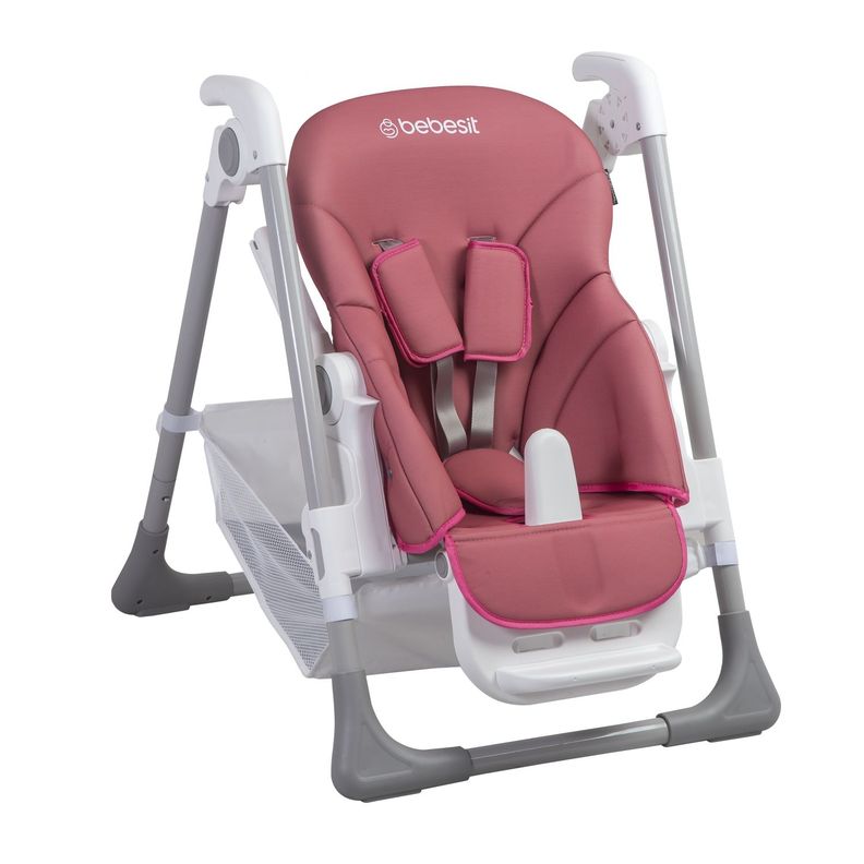 Silla de Comer Snack LX Rosada Bebesit-2