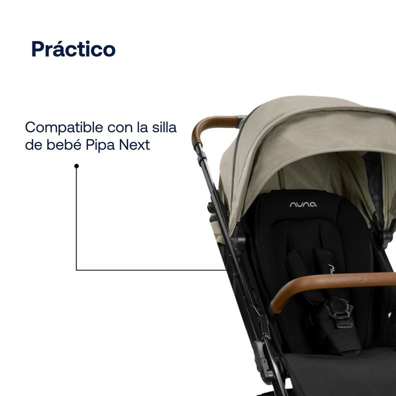 Coche paseo Nuna TAVO NEXT Timber-4