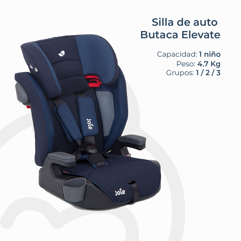 Silla de Auto Butaca Elevate Azul Joie-6