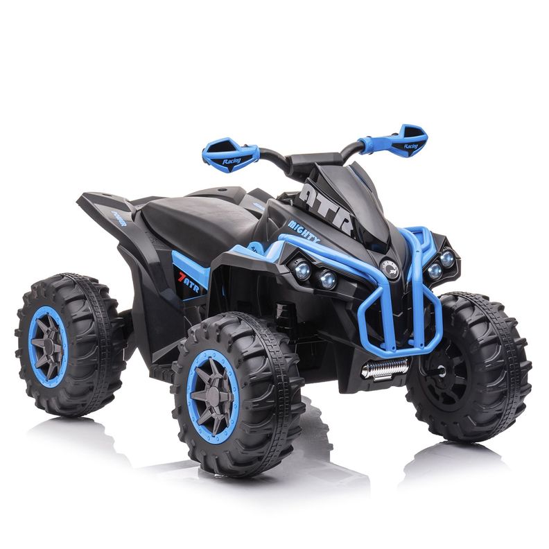 Cuadrimoto a Batería Sport Road Azul Bebesit-0
