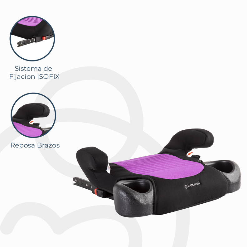 Alzador Isofix Purpura Bebesit-3