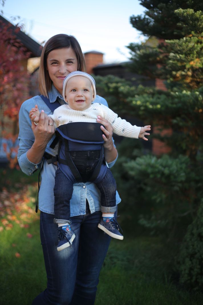 Porta Bebe 2013 Azul Bebesit-5