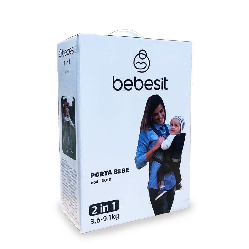 Porta Bebe 2013 Azul Bebesit-6