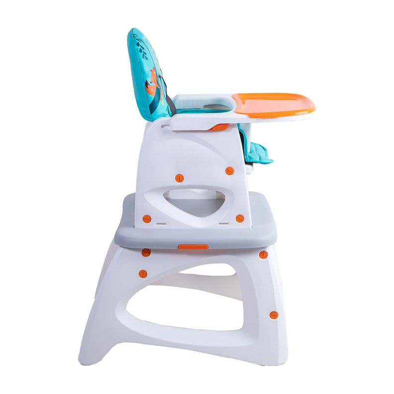Silla de Comer Escritorio Balancin Eat&Swing Azul Bebesit-4