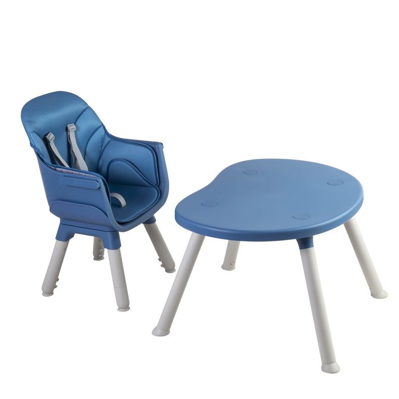 Silla de Comer Baby Desk 4 en 1 azul Bebesit-1